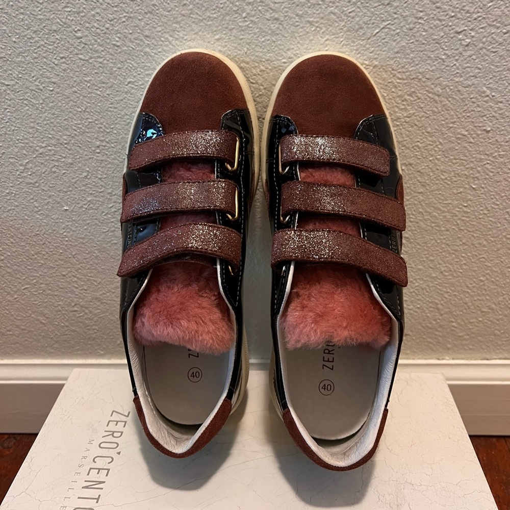 Zero-Cent Cinq Stan Scratch Sneakers